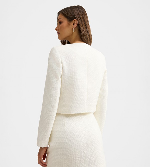 Forever New Forever New - White Casual Jackets