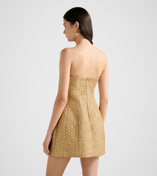 Forever New  Dresses - Gold Mini Dresses