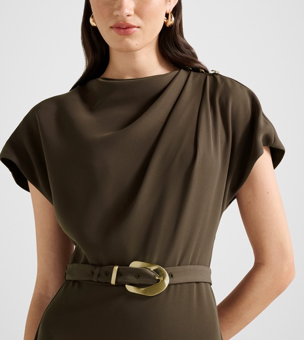 Forever New  Party Dresses - Brown Maxi Dresses