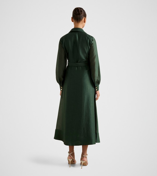 Forever New  Dresses - Green Midi Dresses