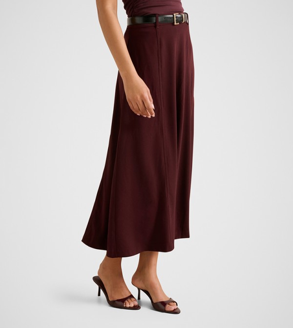 Forever New  Skirts - Red Midi Skirts