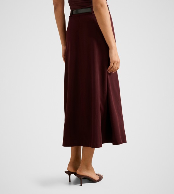 Forever New  Skirts - Red Midi Skirts