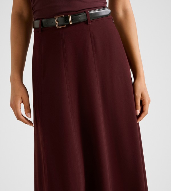 Forever New  Skirts - Red Midi Skirts