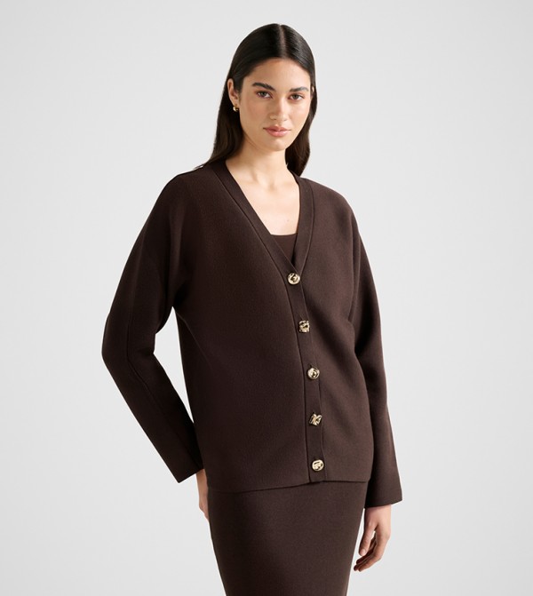 Forever New Forever New - Brown Cardigans