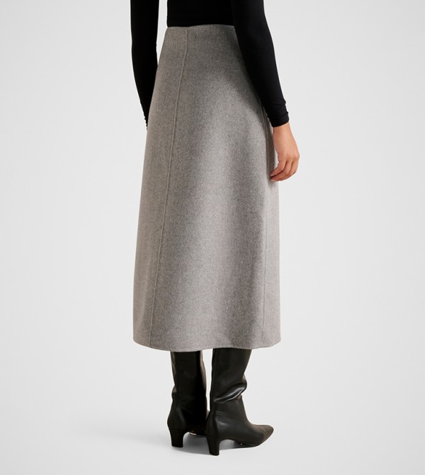 Forever New Forever New - Grey Midi Skirts