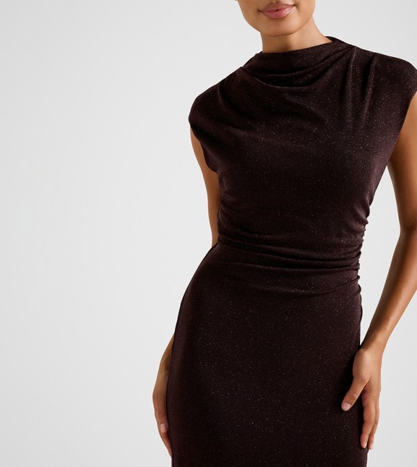 فوريفر نيو - بني Midi Dresses