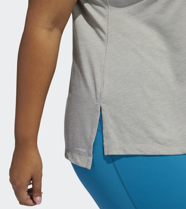 Adidas Adidas - Grey Tops & Tshirts