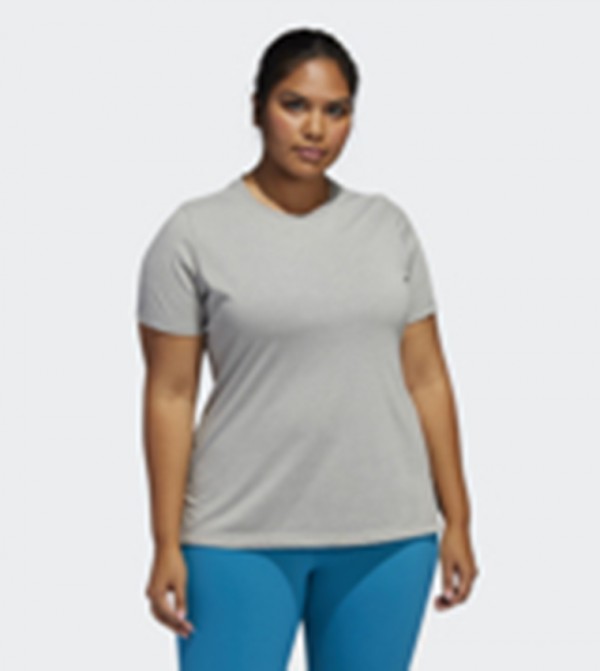 Adidas Adidas - Grey Tops & Tshirts
