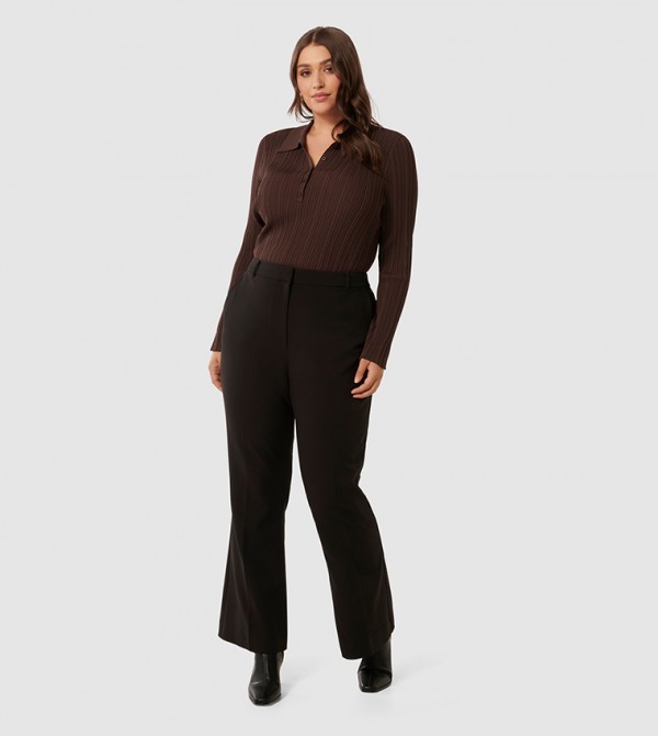 Forever New Forever New - Black Regular Pants