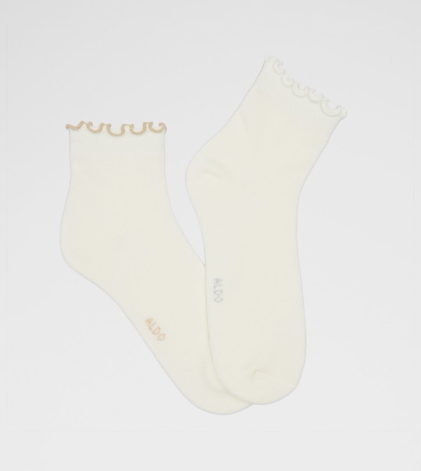 Aldo Accessories  Socks - Beige Calf Length Socks