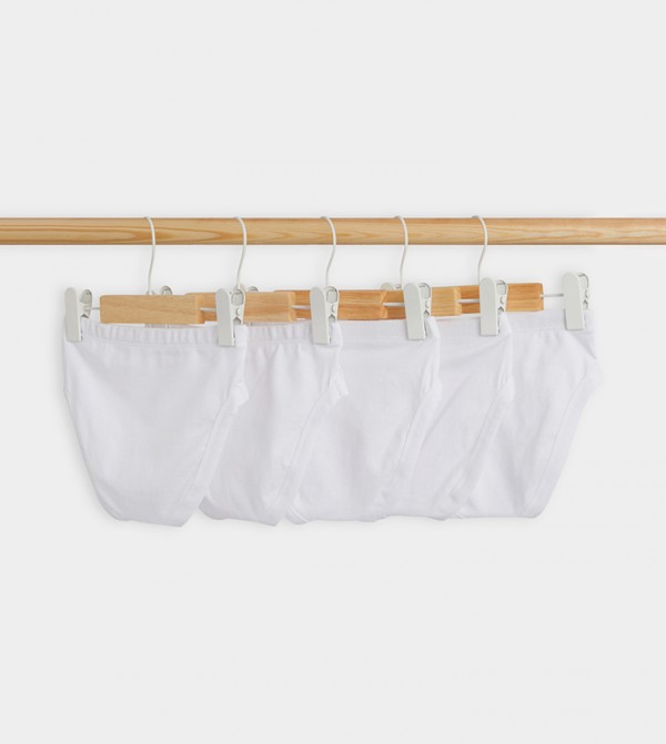 بيبيز آند مور ملابس داخلية وحرارية - أبيض بوكسرات