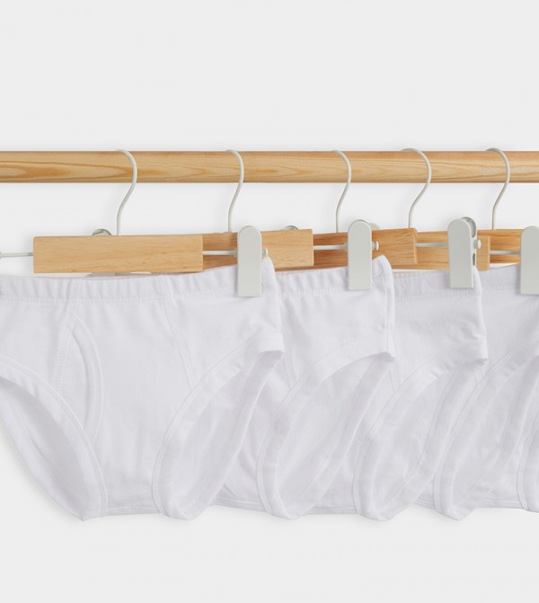 بيبيز آند مور ملابس داخلية وحرارية - أبيض بوكسرات