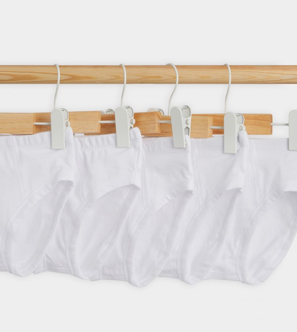 بيبيز آند مور ملابس داخلية وحرارية - أبيض بوكسرات