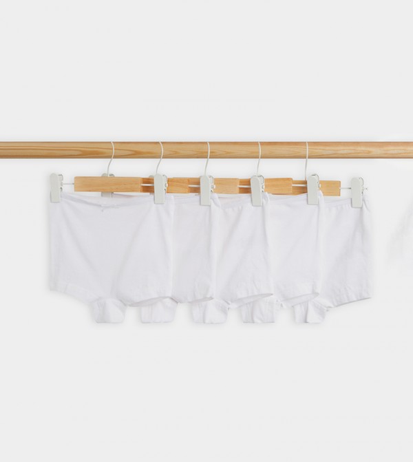 بيبيز آند مور ملابس داخلية وحرارية - أبيض شورتات