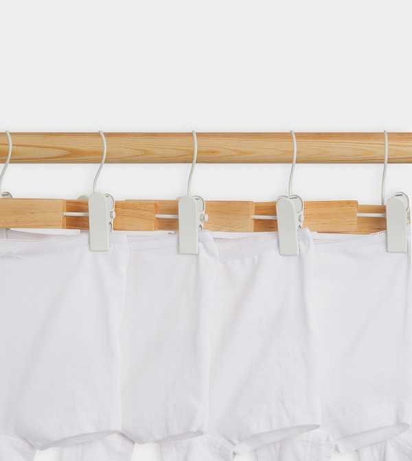 بيبيز آند مور ملابس داخلية وحرارية - أبيض شورتات