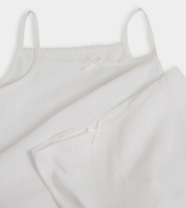 بيبيز آند مور ملابس داخلية وحرارية - أبيض undefined