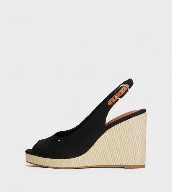 Tommy Hilfiger  Wedges - Black Wedges