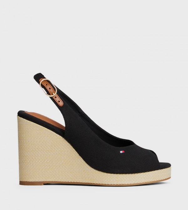 Tommy Hilfiger  Wedges - Black Wedges