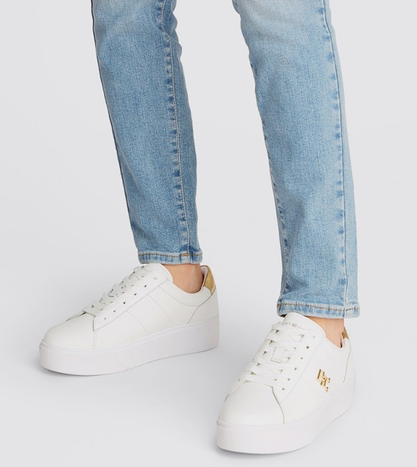 Tommy Hilfiger  - White Low Top