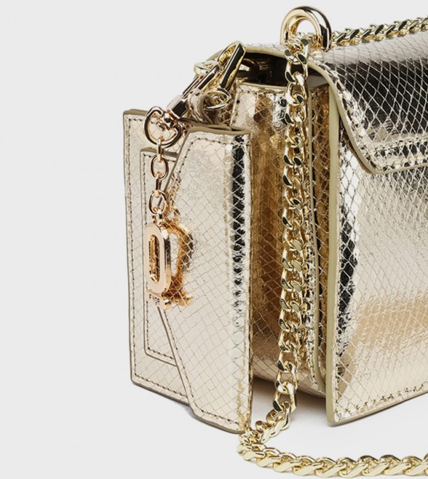 Fyor Fyor - Gold Cross Body Bags