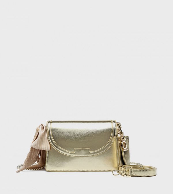 Fyor Fyor - Gold Cross Body Bags