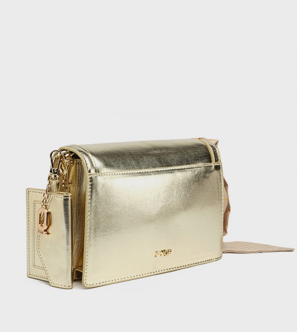 Fyor Fyor - Gold Cross Body Bags