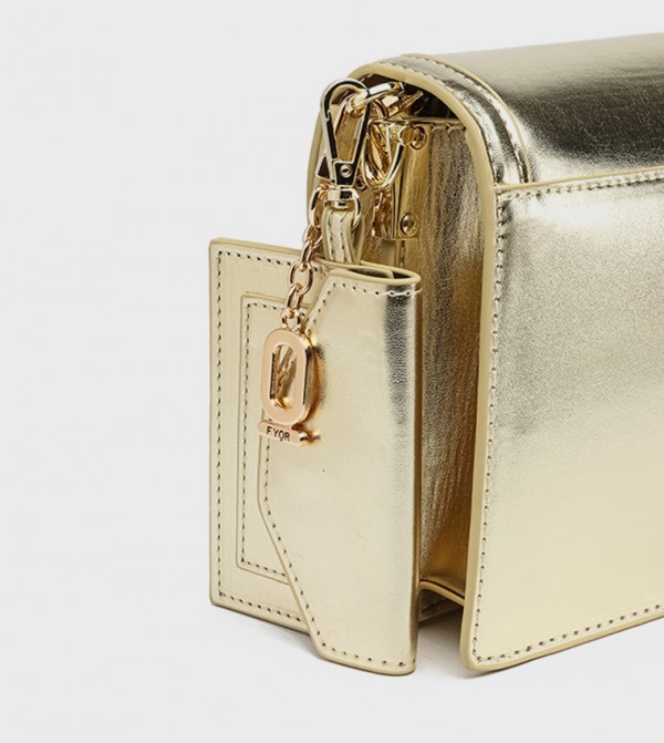 Fyor Fyor - Gold Cross Body Bags