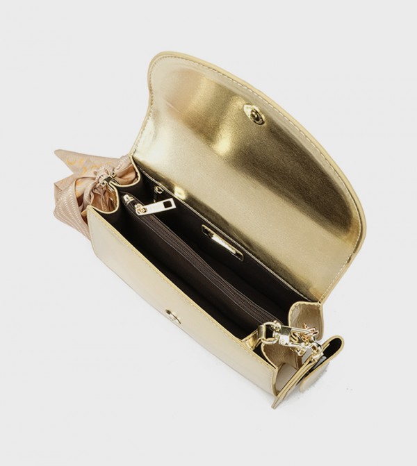 Fyor Fyor - Gold Cross Body Bags