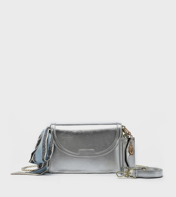 Fyor - Silver Cross Body Bags