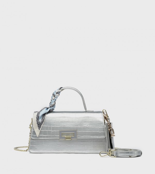 فيور فيور - فضي Handheld Bags