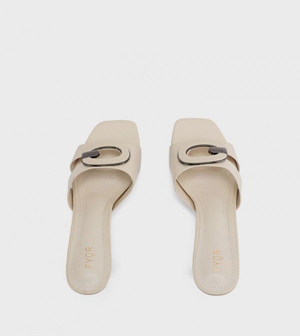 Fyor  - Beige Heels
