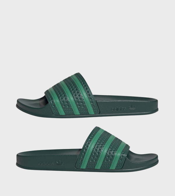 Adidas Slides - Green Slides