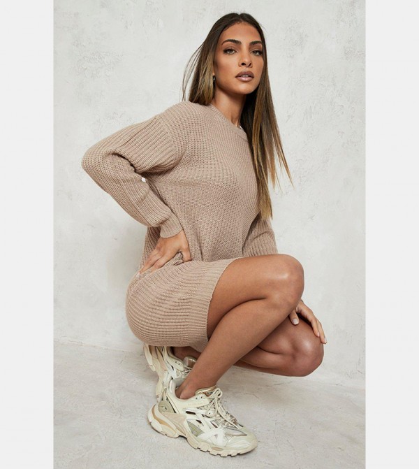 boohoo  - Tan Casual Dresses