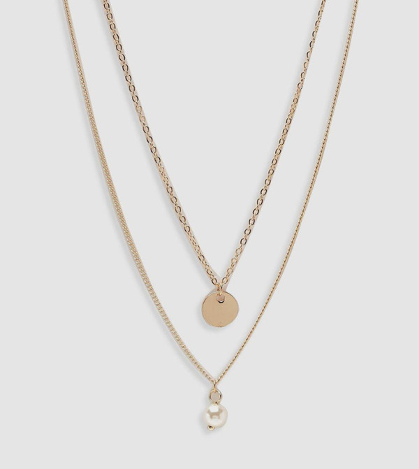 boohoo  - Gold Necklaces & Pendants