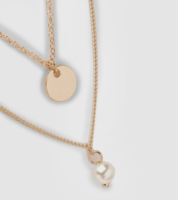 boohoo  - Gold Necklaces & Pendants