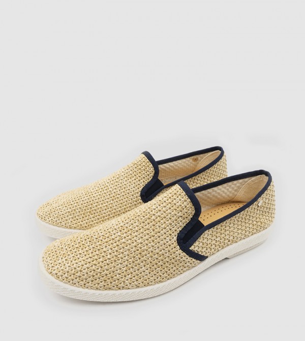 Rivieras  Slip-ons - Beige Casual Slip-ons