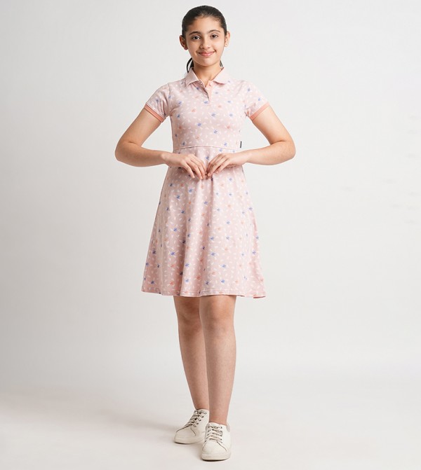 Beverly Hills Polo Club  Casual Dress - Pink Casual Dress