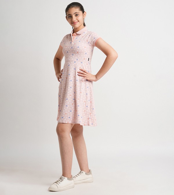 Beverly Hills Polo Club  Casual Dress - Pink Casual Dress