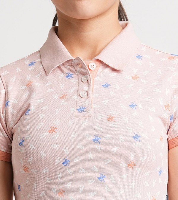 Beverly Hills Polo Club  Casual Dress - Pink Casual Dress