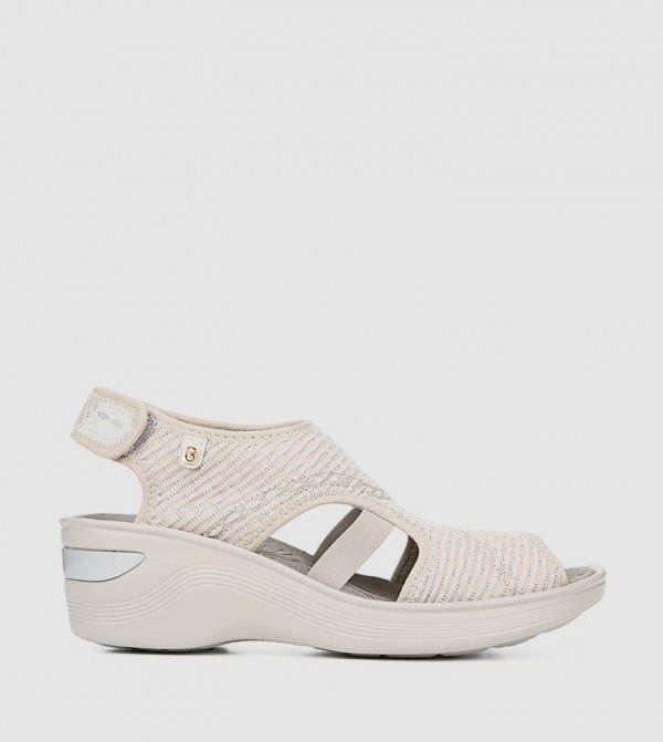Bzees Bzees - Beige Wedge Sandals