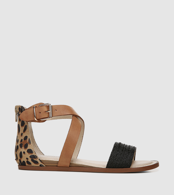 Life Stride  - Brown Flat Sandals
