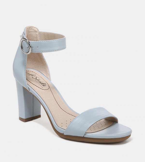 Life Stride Life Stride - Powder Blue Block Heels