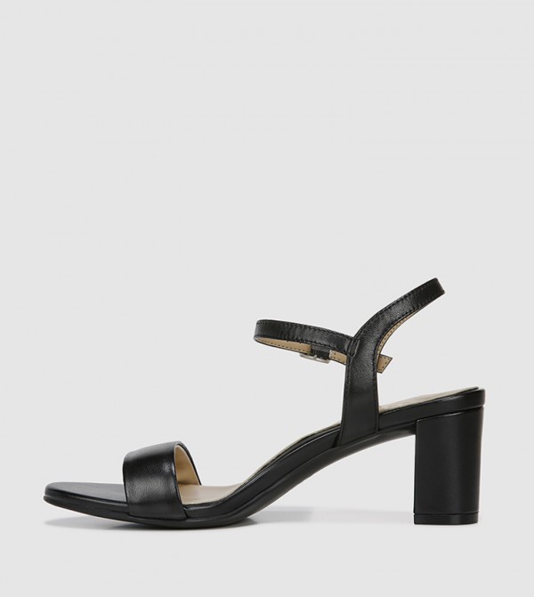 Naturalizer Fashion Heels - Black Heeled Sandals