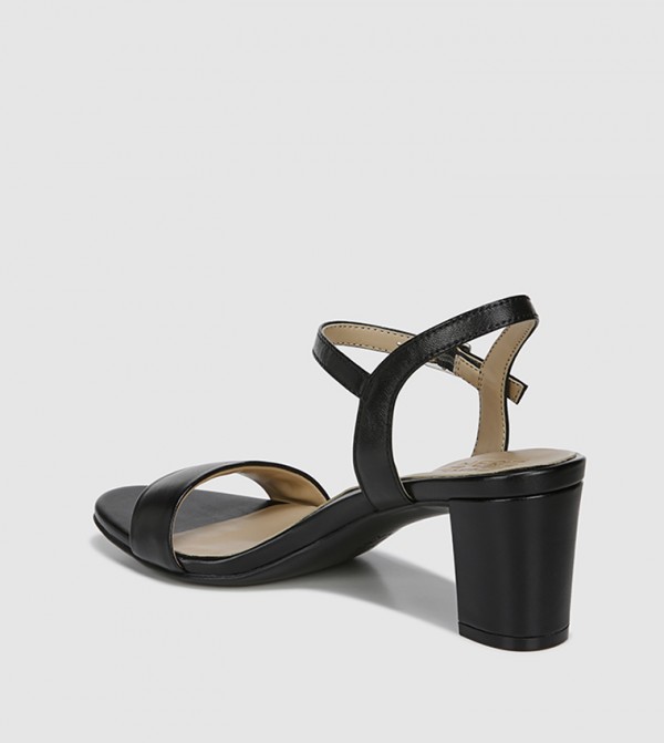 Naturalizer Fashion Heels - Black Heeled Sandals
