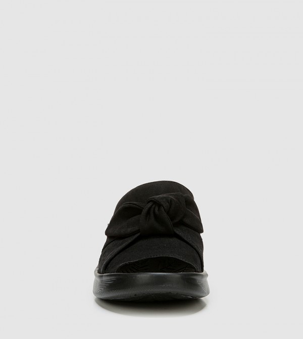 Naturalizer Bzees - Black Wedge Sandals
