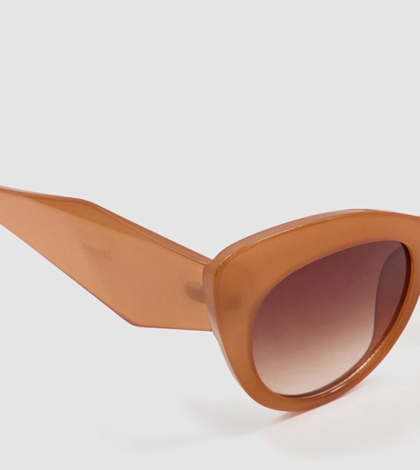 Dune London Dune London - Orange Retro Sunglasses