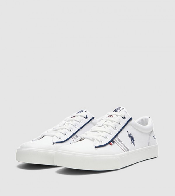 U.S. Polo Assn. U.S. POLO ASSN. - White Low Top