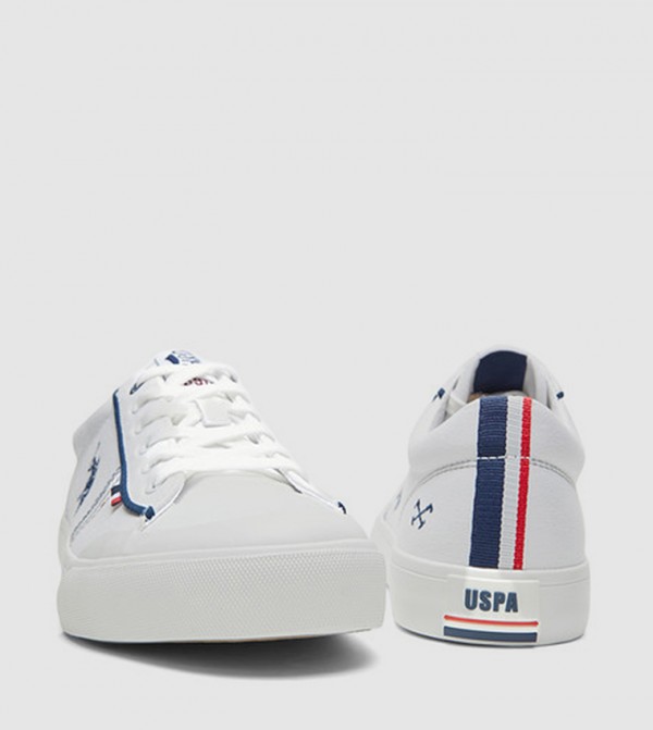 U.S. Polo Assn. U.S. POLO ASSN. - White Low Top