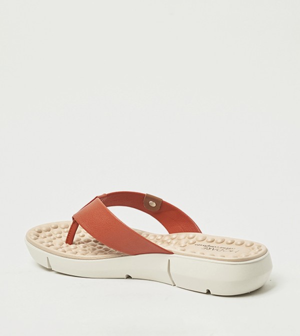 مودير مودير - برتقالي  Flat Sandals