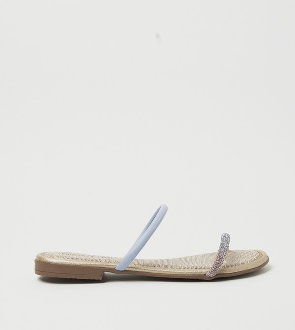 Beira Rio Beira Rio - Blue Flat Sandals